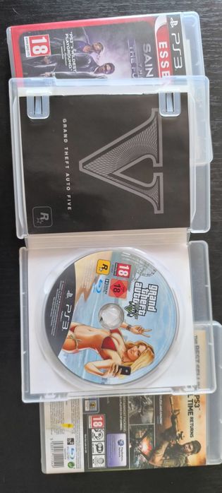 Saints row the third the full package/Call of duty black ops/Grand theft auto 5 PlayStation 3