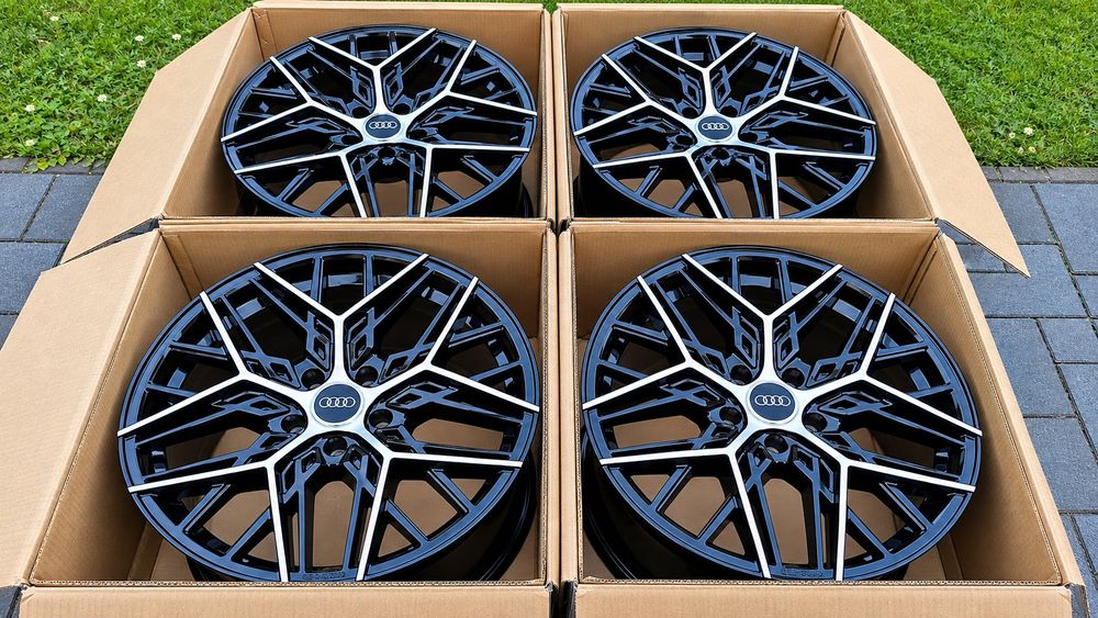 Nowe Alufelgi 5x112 R19 Audi A4 b8 b9 A6 C7 C8 Q2 Q3 Q5 Vw Golf  Passat Arteon Skoda Octavia Superb