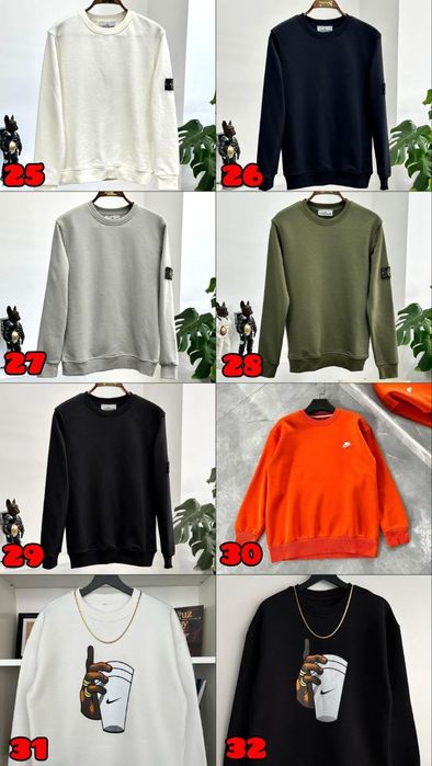 БЕЗ ПЕРЕДПЛАТИ‼️Стильні унісекс світшоти Nike преміум якості / XS-2XL