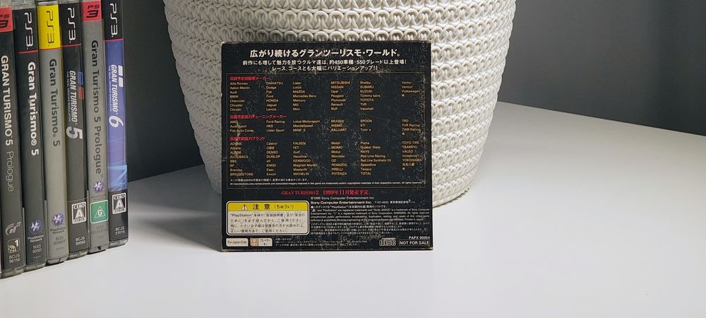 Gran Turismo 2 Test Drive Disc NTSC-J Unikat