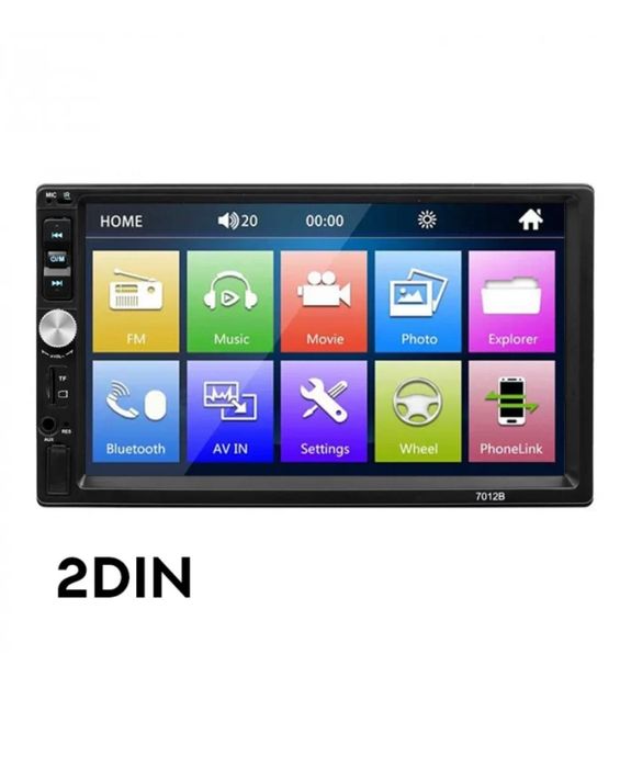 Автомагнітола MP5 7012B + BT 2DIN