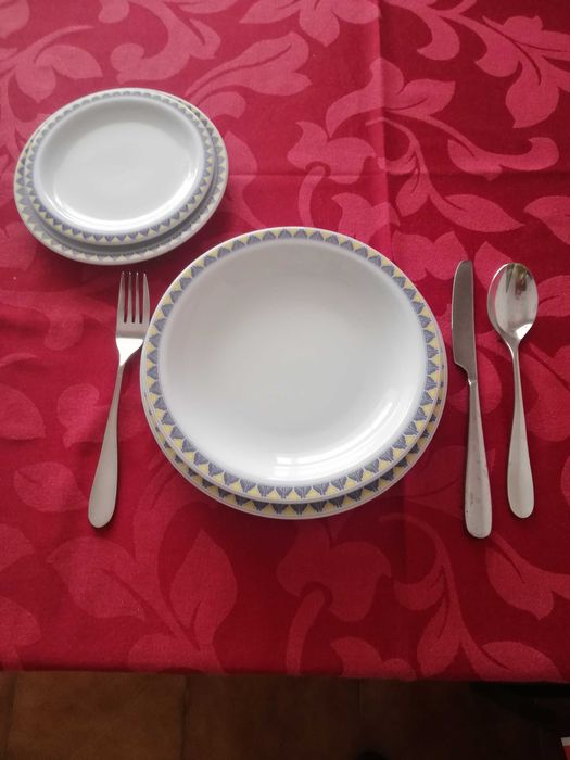 Serviço de jantar fabrico nacional