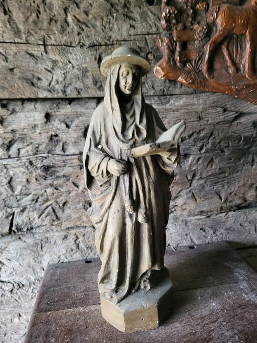 Stara figurka Święty Hieronim
