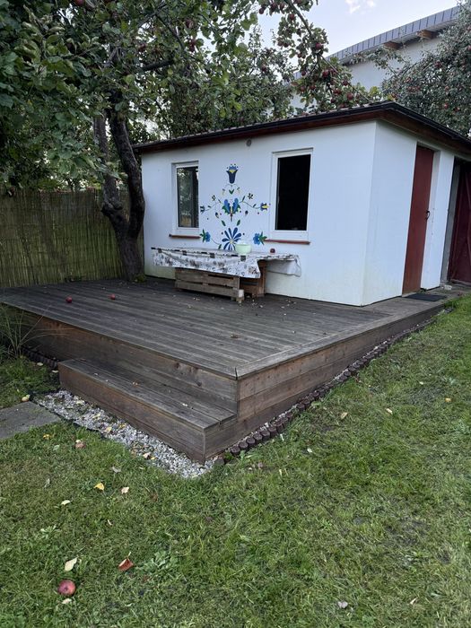 Dzialka ROD z domkiem murowanym