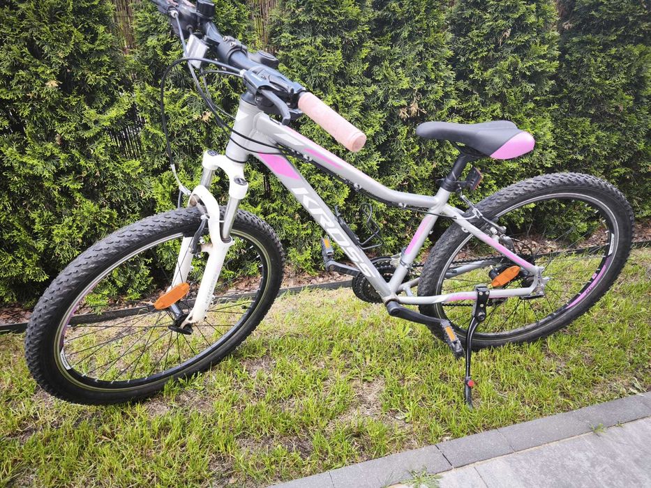 Rower KROSS LEA 2.0 MTB 26 cali Warszawa Różowo srebrny