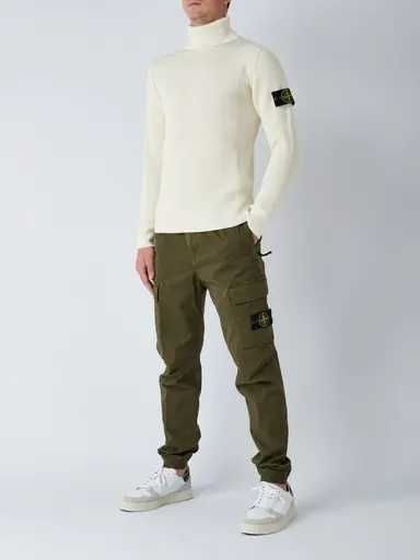 ‼️ЛЕГІТ Гольф STONE ISLAND.Зимовий тренндовий гольф STONE ISLAND білий