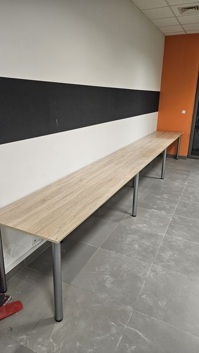 stół / duży blat roboczy 5,5 m x 60 cm