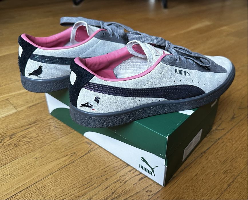Замшеві кросівки Puma Suede VTG Staple Atmos