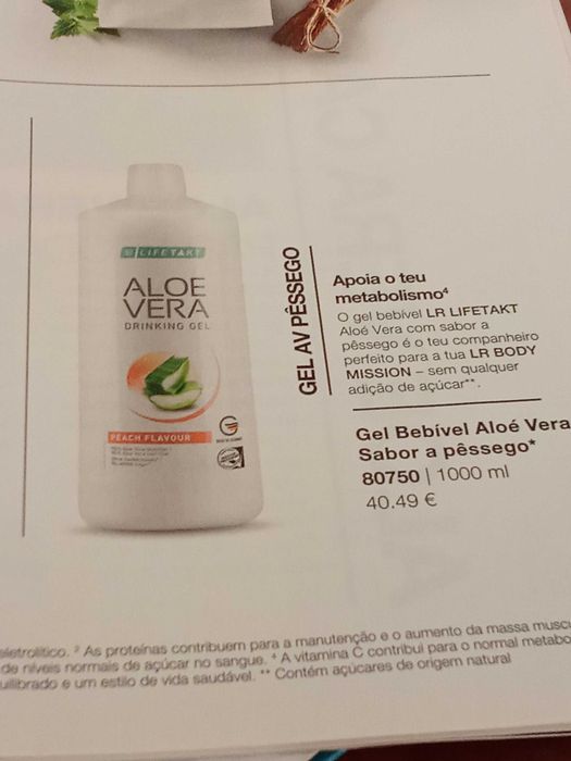 Venda de Gel bebivél de Aloe Vera Ajuda no metabolismo