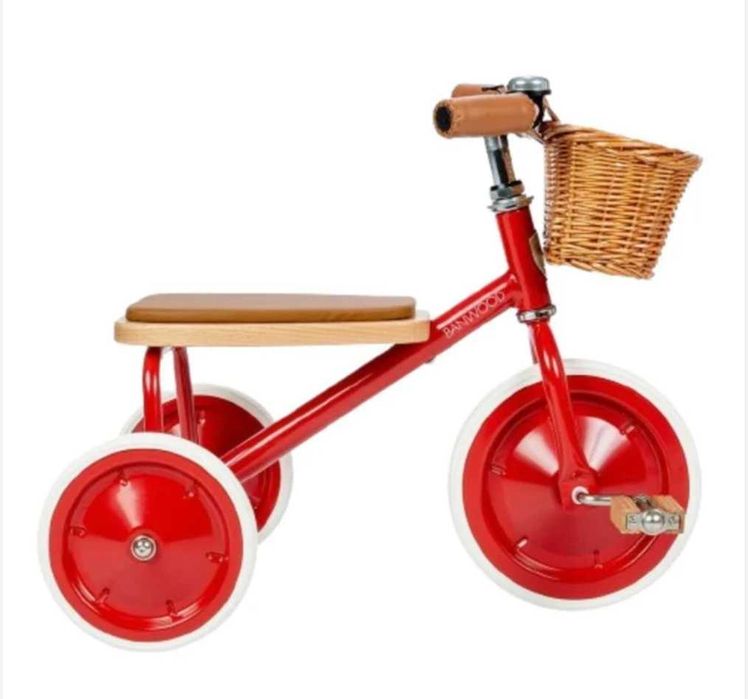 Triciclo Banwood Vintage (3–6 anos) – Novo e na Caixa