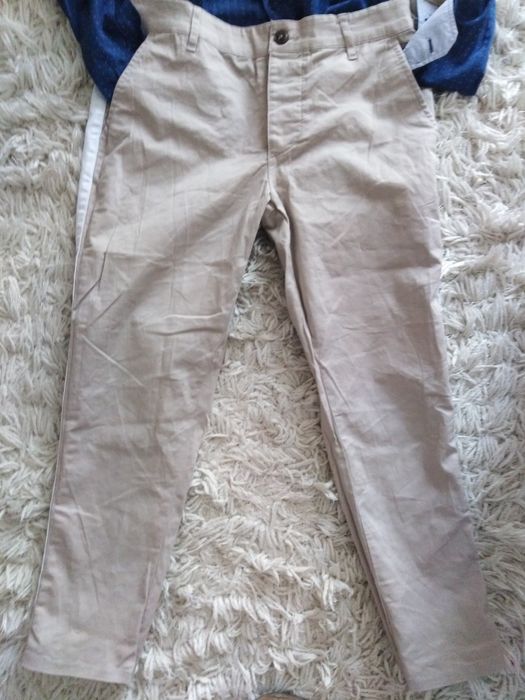 spodnie chinosy asos lampas eleganckie