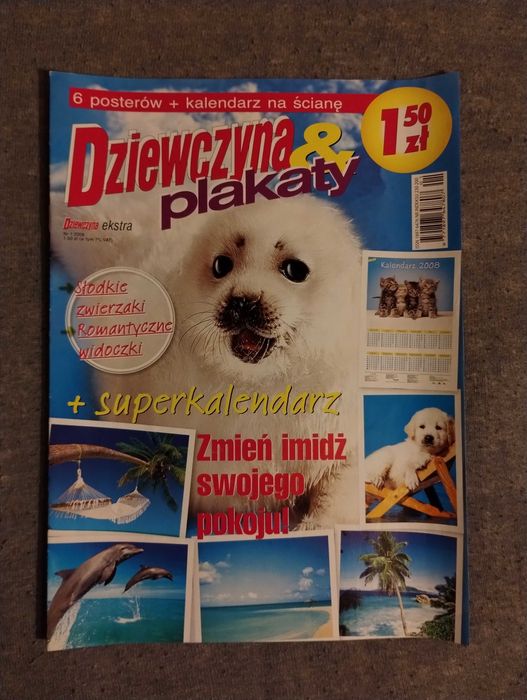 Czasopismo gazetka  dziewczyna