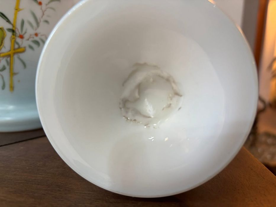 Jarras opalinas centanarias vidro sopro