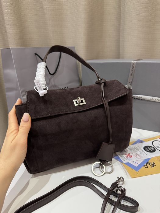 Сумка Balenciaga Rodeo 27 см сумочка баленсіага баленсиага коричнева
