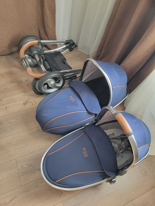 Коляска (візочок) Egg 2 в 1. Люлька + прогулянковий блок