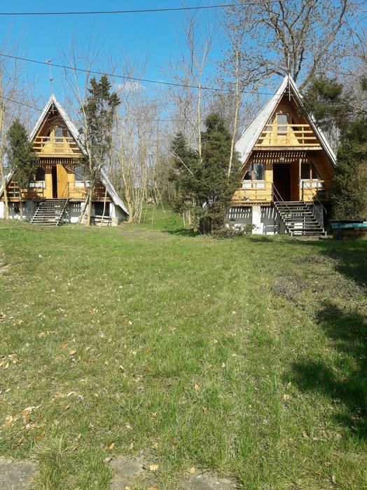 Domki nad jeziorem, spływy kajakowe