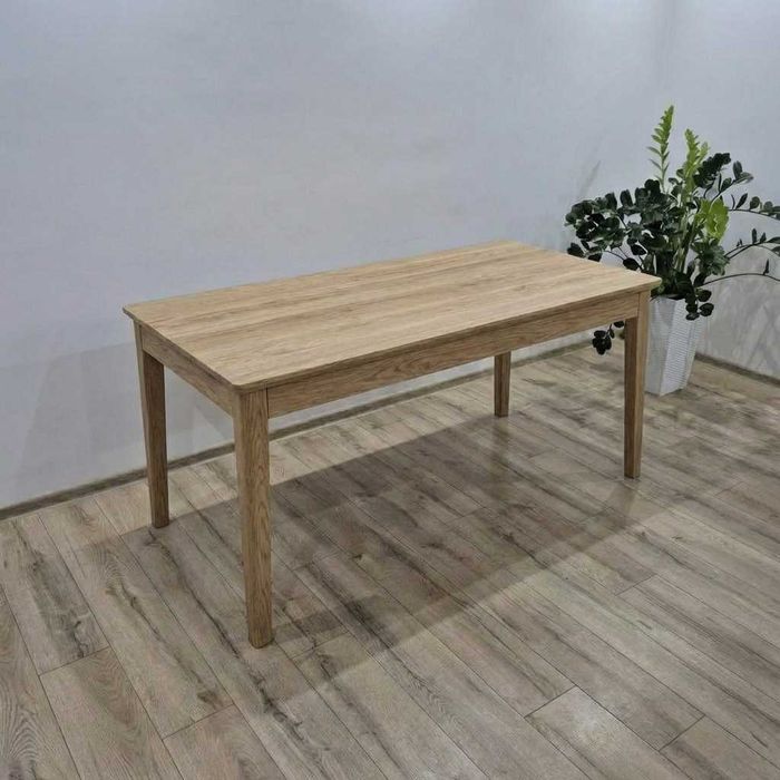 Stół dębowy Frey (lite drewno) - rozkładany, styl nowoczesny