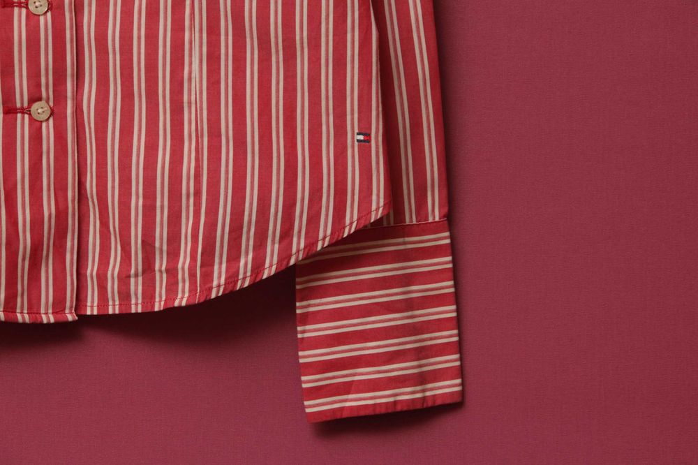 Tommy Hilfiger рр 8 M рубашка из хлопка