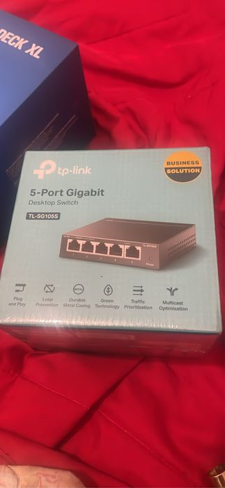 DeckstopSwitch 5-PortGigabit Tp-link novo selado