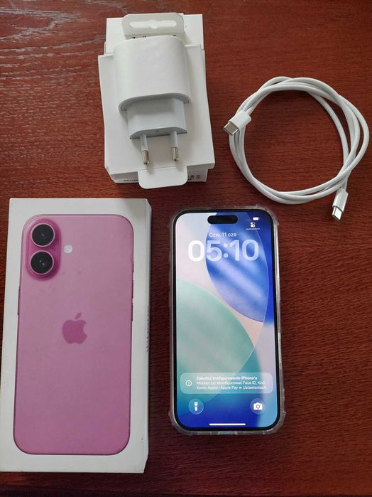 Telefon Apple iPhone 16 5G 128GB JAK NOWY