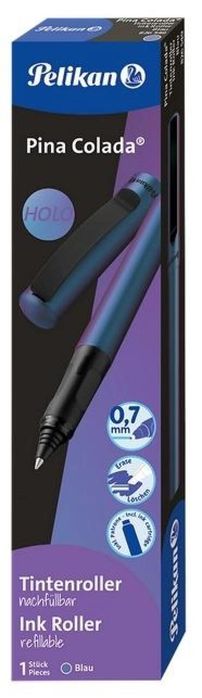 Pióro kulkowe Pina Colada Holo niebieskie PELIKAN PELIKAN etui