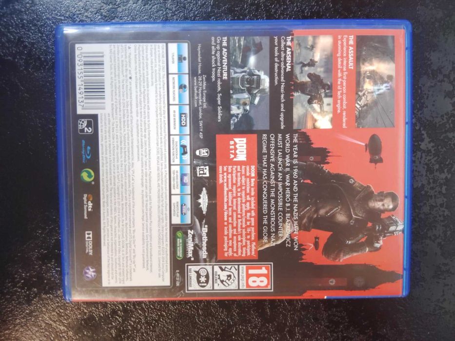 Wolfenstein The New Order Occupied Edition PS4 Polskie napisy w grze