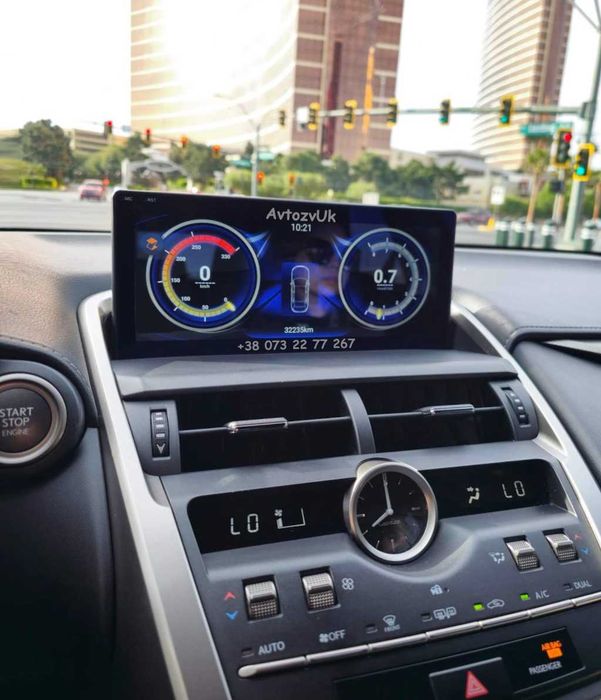 Дисплей IS IS250 LEXUS NX NX200 AZ10 NX300 Лексус CarPlay Android 16
