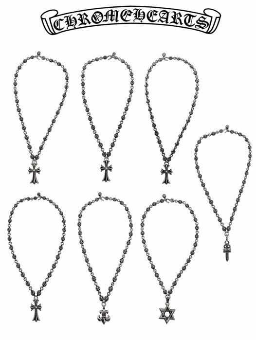 Підвіска Chrome Hearts l Хром Хартс l Срібло 925 Проби