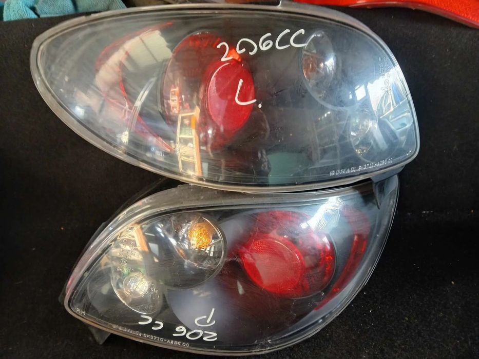 Peugeot 206 CC Lampa tylna lewa, prawa