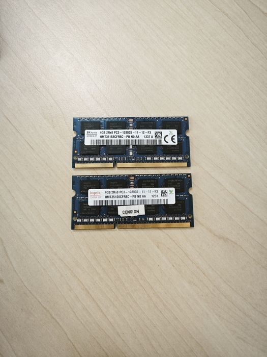 Оперативна пам'ять ddr3 4GB 1600 MHz