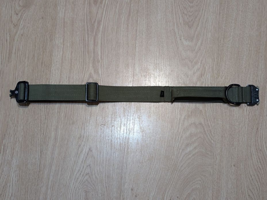 Нашийник з ручкою металева фурнітура для великої собаки для собак пес