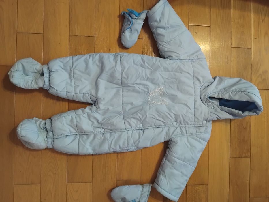 Комбінезон зимові для хлопчика 9 - 18 м. Спальник