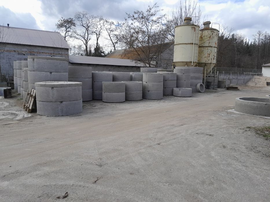 Sprzedaż studni, kręgów betonowych