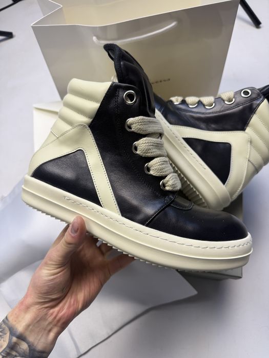 Кросівки Rick owens geobasket Furry/рік овенс геобаскет фуррі