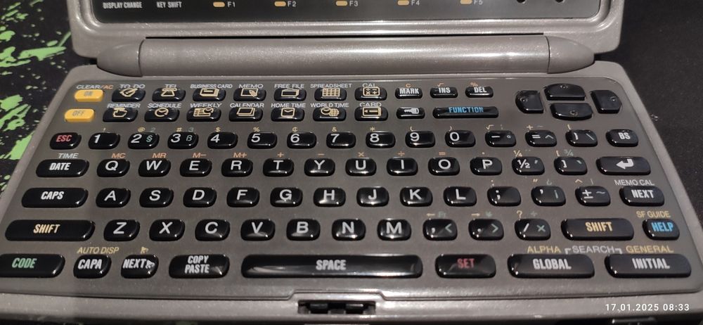 Super sistemizer casio sf-r20