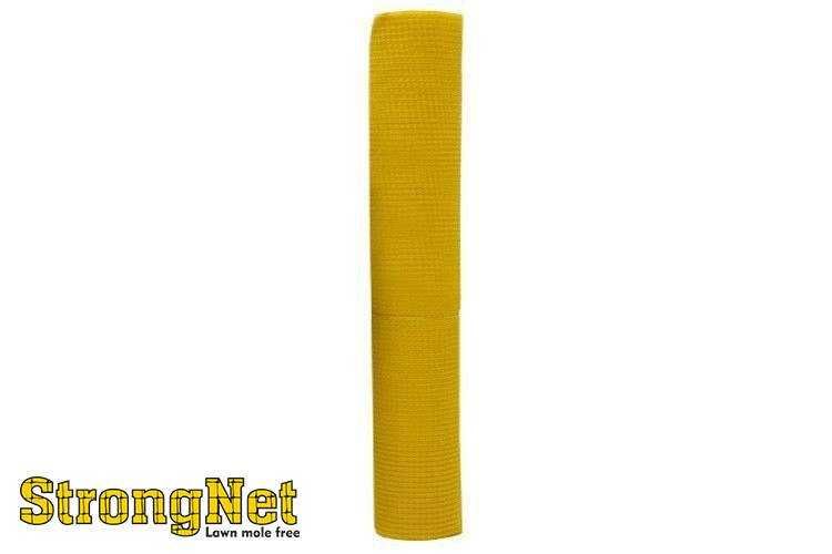 Mocna Siatka StrongNet ochrona przeciw kretom szer. 1m 2m na krety