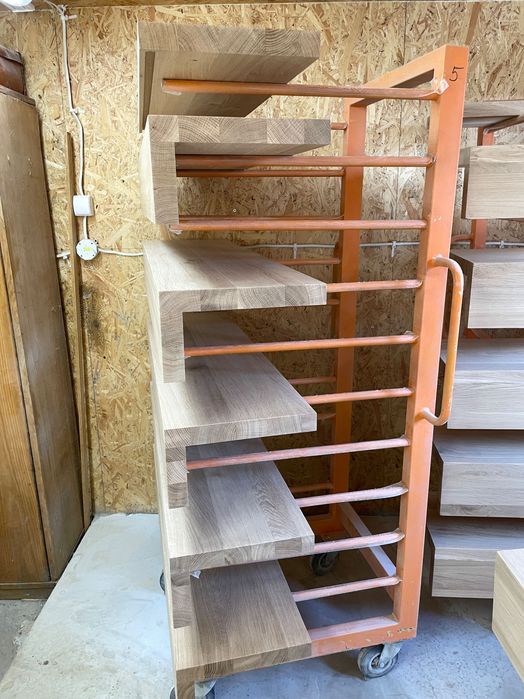 Schody, Stopnie, Trepy, Parapet, Klejonka, Zabiegowe, Dębowe, WYSYŁKA