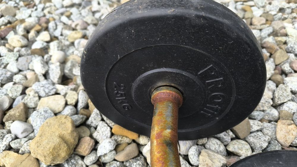 Sztanga gryf ciężarki