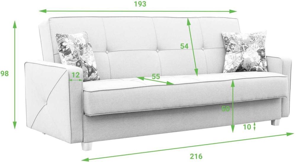 Wersalka do salonu Valencia