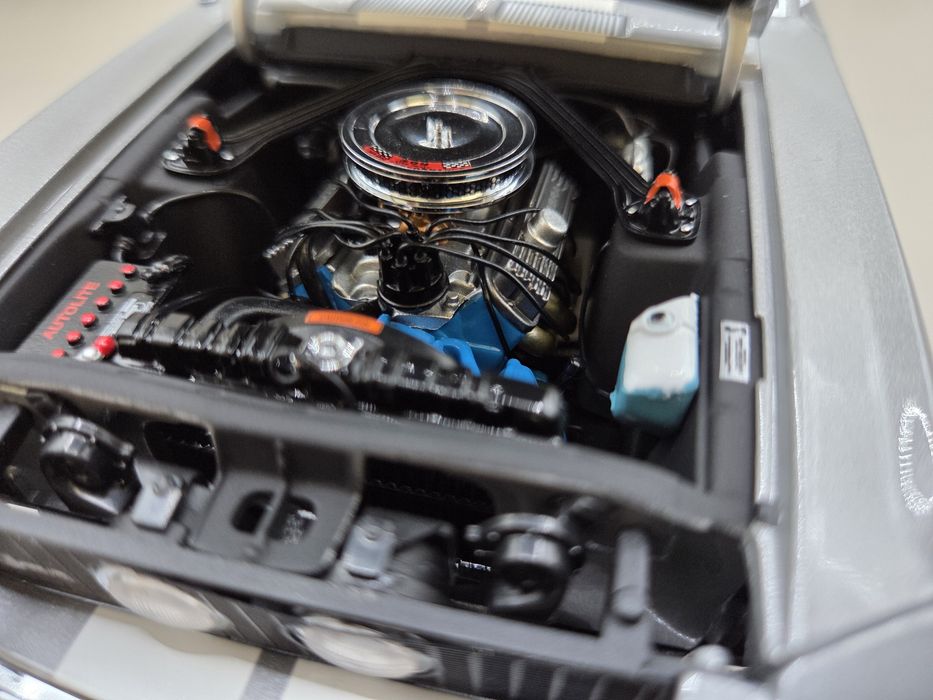 Ford mustang shelby 1:18 exact detail  1967 gt350