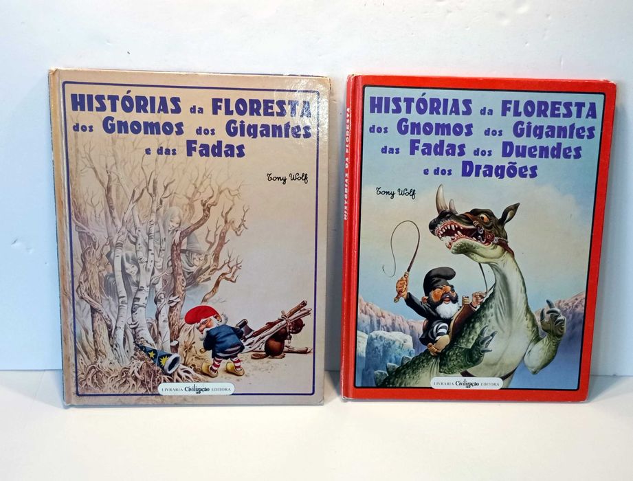 livros da Coleção - Histórias da Floresta (Tony Wolf)
