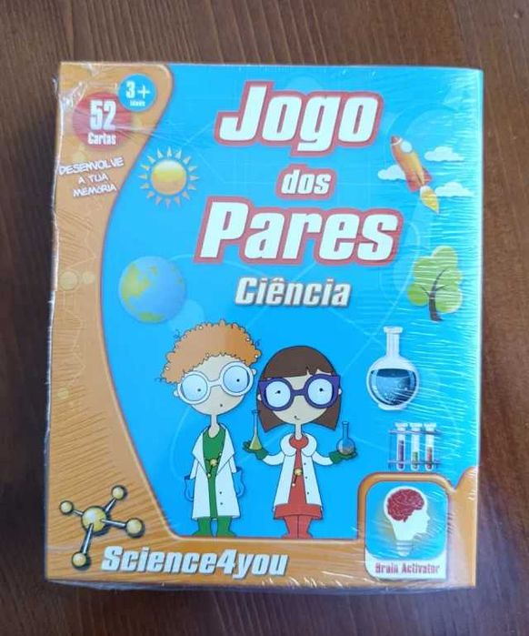 Jogo dos Pares Ciência - Science4you