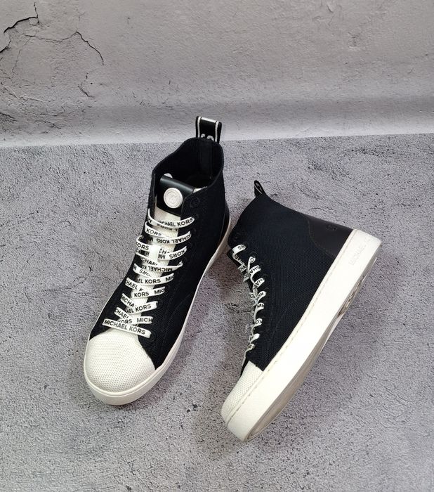 Кроссовки хайтопы Michael Kors Edie Knit женские ботинки