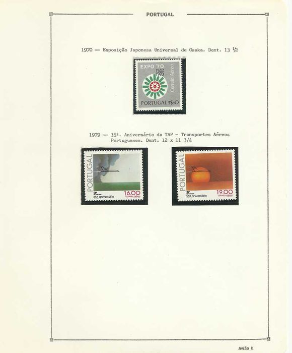 Selos Portugal Volume II de 1970 à actualidade.