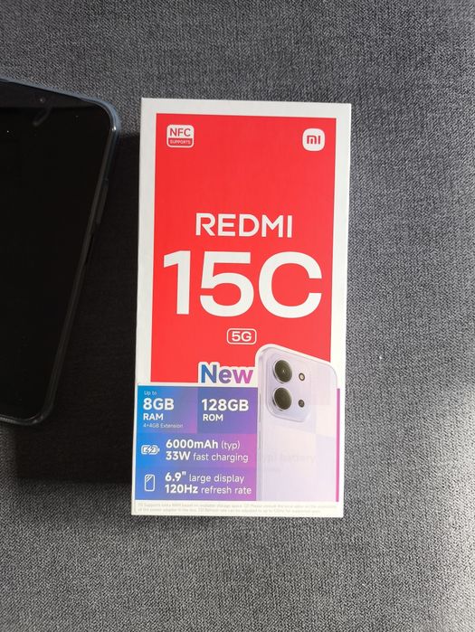 Xiaomi Redmi 15C 5G (2 dias de uso)