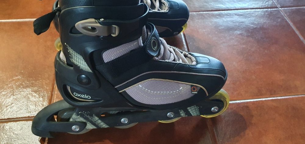 Oxelo Inline Skates with Free Protective Gear