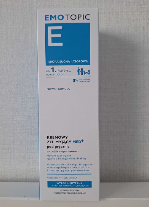 Emotopic Kremowy żel myjący 400 ml