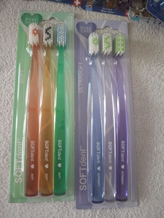 Зубні щітки Soft Dent Butterfly/ SoftDent Eco