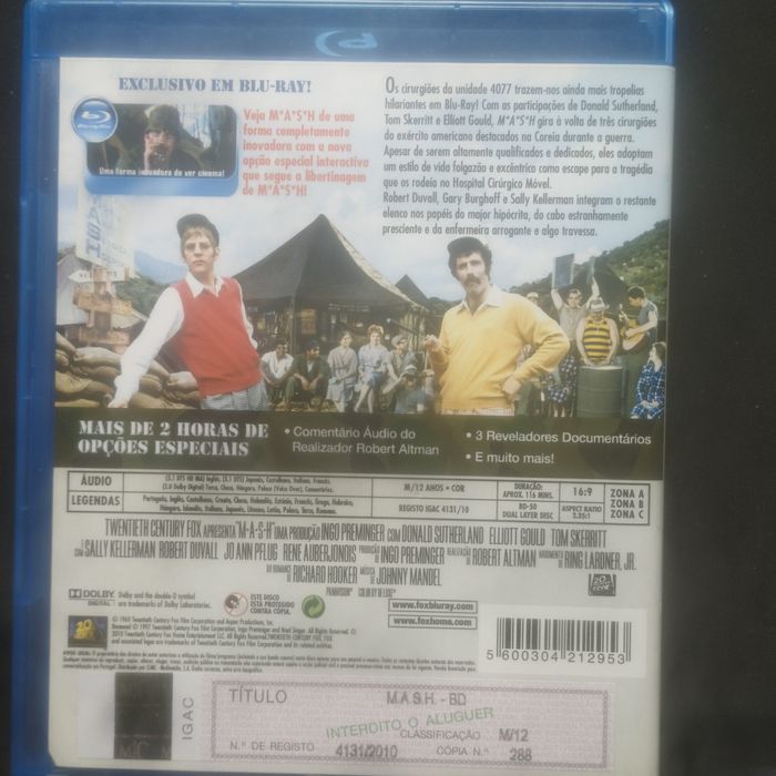 Blu-ray filmes Blu-ray