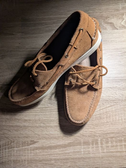Нубукові топсайдери (мокасини) Sebago 46.5